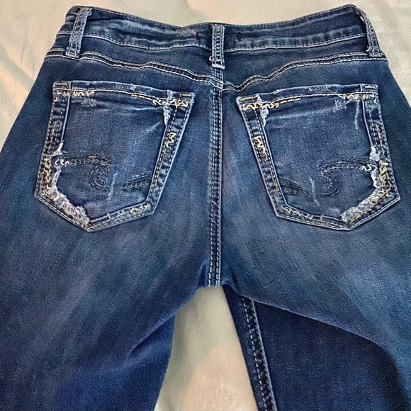 Ladies Silver jeans - Picture 4 of 6